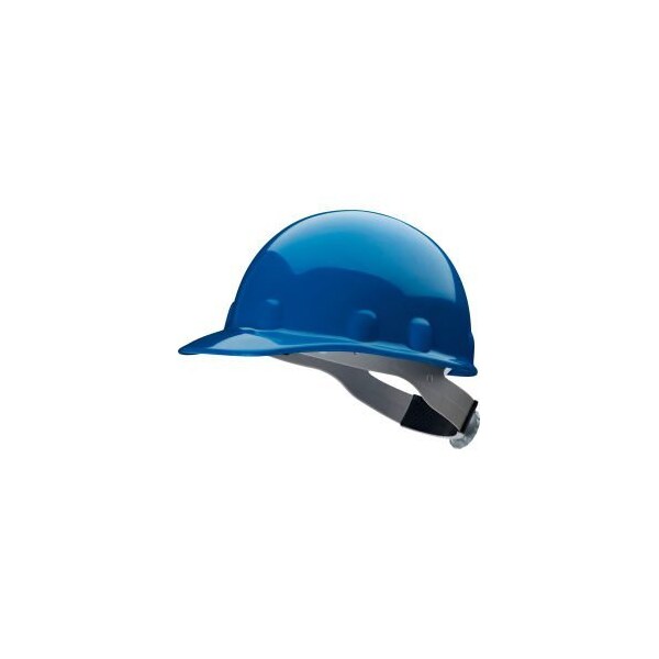 Honeywell North Honeywell FibreMetal® Cap Style Hard Hat, Ratchet Suspension, Royal Blue, HDPE